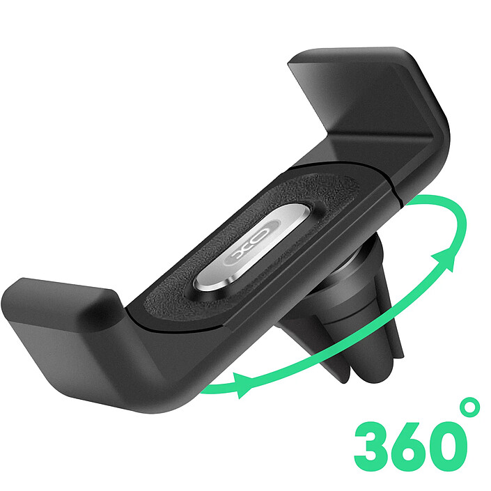 Acheter XO Support Voiture Téléphone Grille d'Aération Grips extensibles Rotatif Noir