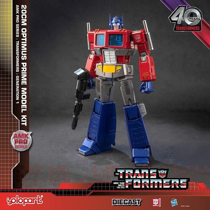 Acheter Transformers : Generation One - Figurine Plastic Model Kit AMK Pro Series Optimus Prime 20 cm