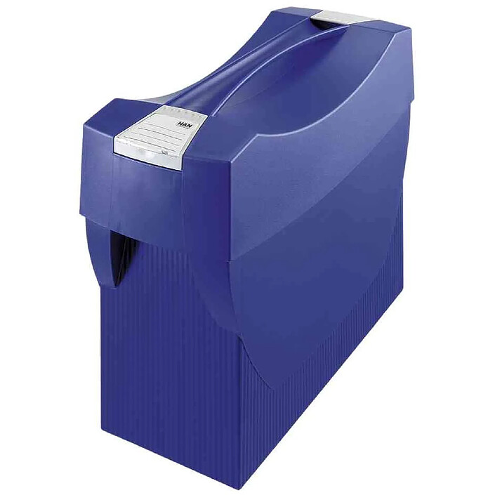 HAN Box dossiers suspendus SWING+ Couvercle Env. 20 dossiers 390 x 260 x 150 mm Bleu