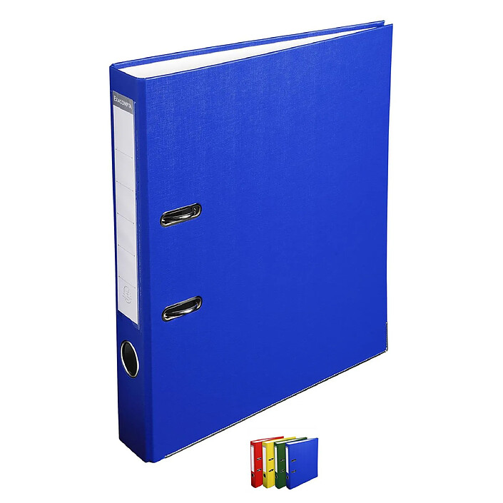 EXACOMPTA Classeur à levier polypropylène dos de 50mm - A4 - Coloris Aléatoire