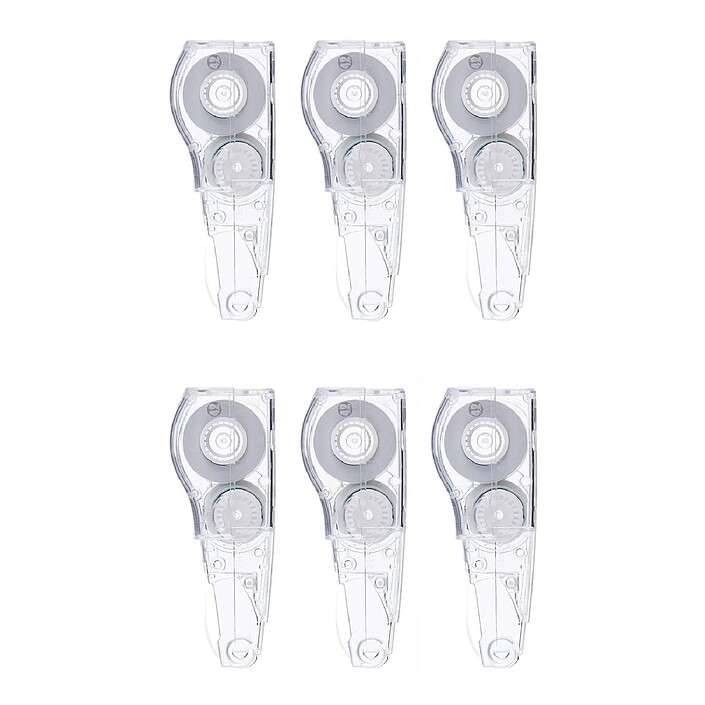 PLUS JAPAN Cassette de recharge pour roller correcteur 'MR' 4,2 mm x 6 m x 6