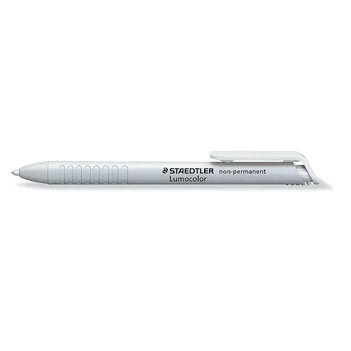 STAEDTLER Marqueur à sec Lumocolor omnichrom 768N, blanc