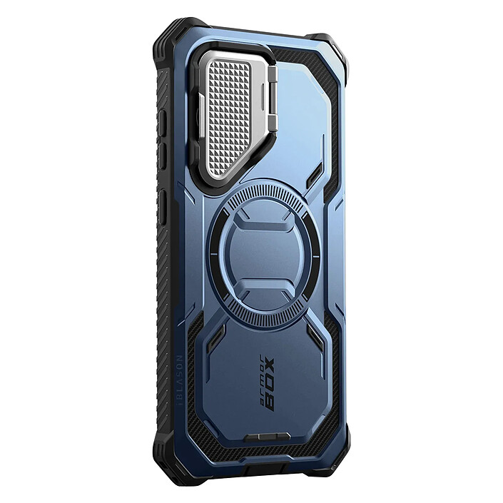 I-Blason Coque Intégrale pour Samsung Galaxy S25 Antichoc Compatible MagSafe Bleu