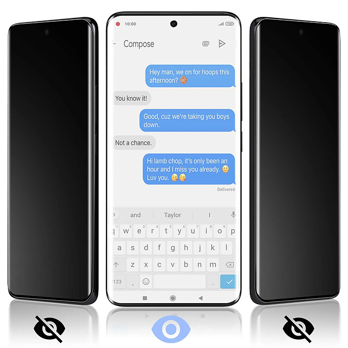 Avis iMak Verre Trempé pour Xiaomi Redmi Note 14 Pro et Pro Plus Anti-espion Noir