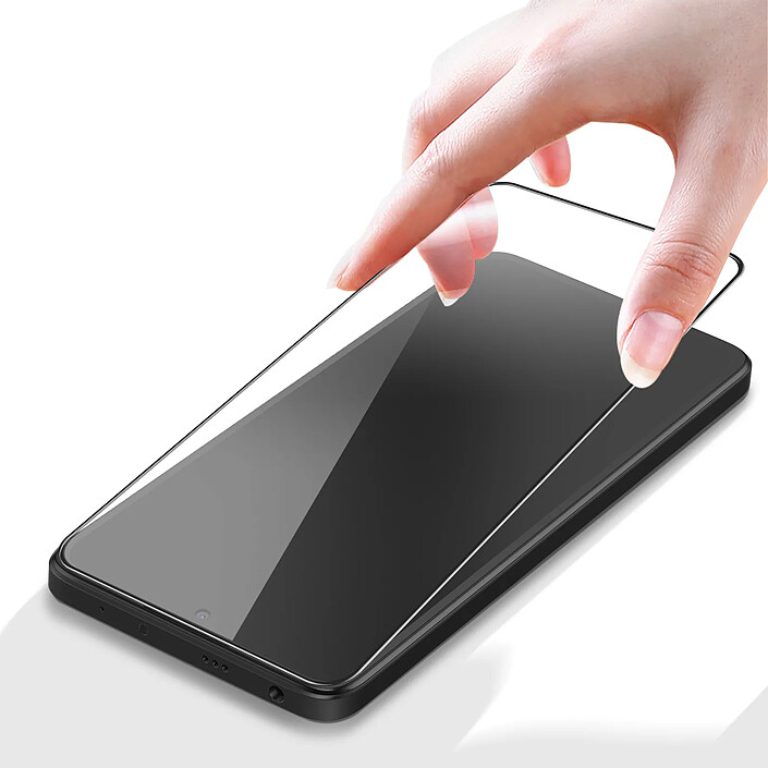 Mocolo Protège Écran pour Xiaomi Redmi Note 14 4G Verre Trempé Full Glue Noir pas cher
