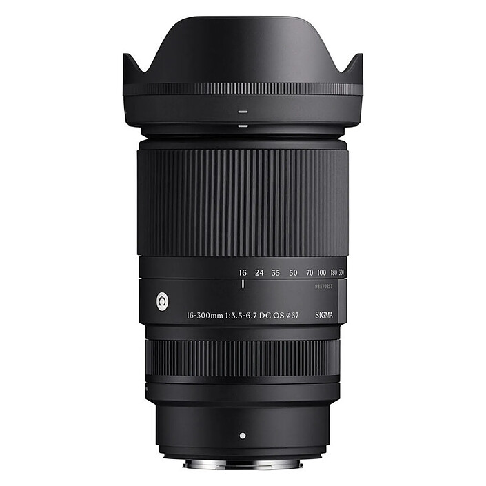 SIGMA Objectif 16-300mm f/3.5-6.7 DC OS Contemporary compatible avec Fujifilm X