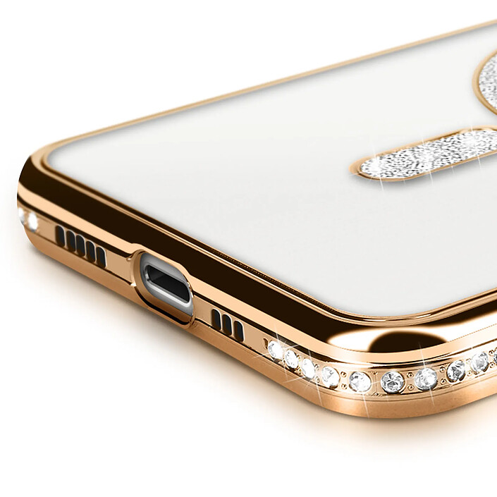 Acheter Avizar Coque Diamant pour iPhone 13 Pro MagSafe Contour Strass