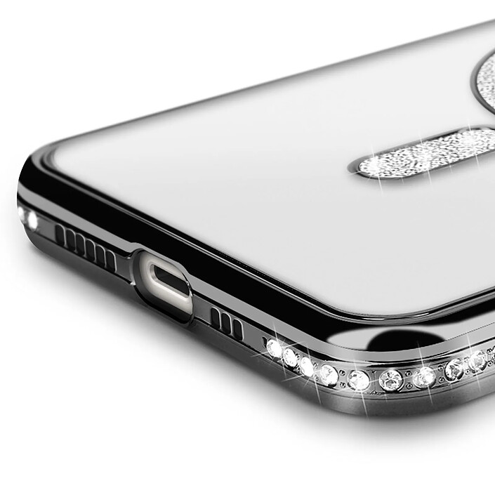 Acheter Avizar Coque Diamant pour iPhone 14 Pro MagSafe Contour Strass Noir