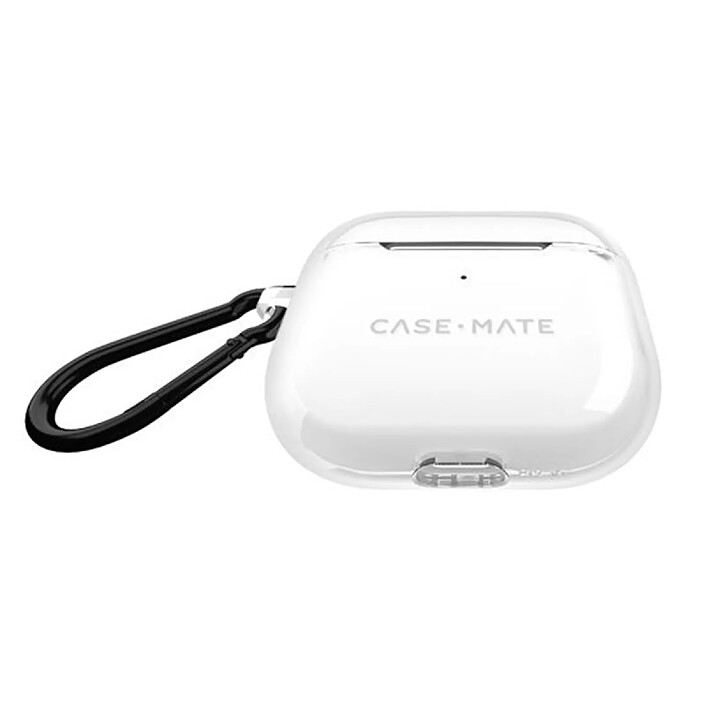 Avis CASE MATE Coque pour AirPods 4 Tough avec Mousqueton Anti-rayures Blanc