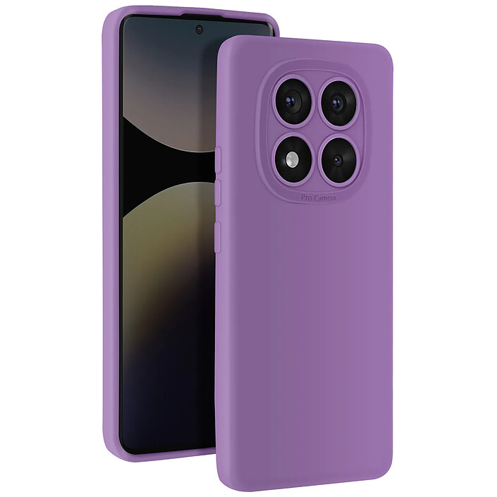 Avizar Coque pour Redmi Note 14 Pro et 14 Pro Plus Silicone Caméra Protégée Violet
