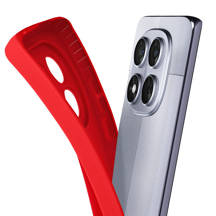 Acheter Avizar Coque pour Redmi Note 14 Pro et 14 Pro Plus Silicone Caméra Protégée Rouge