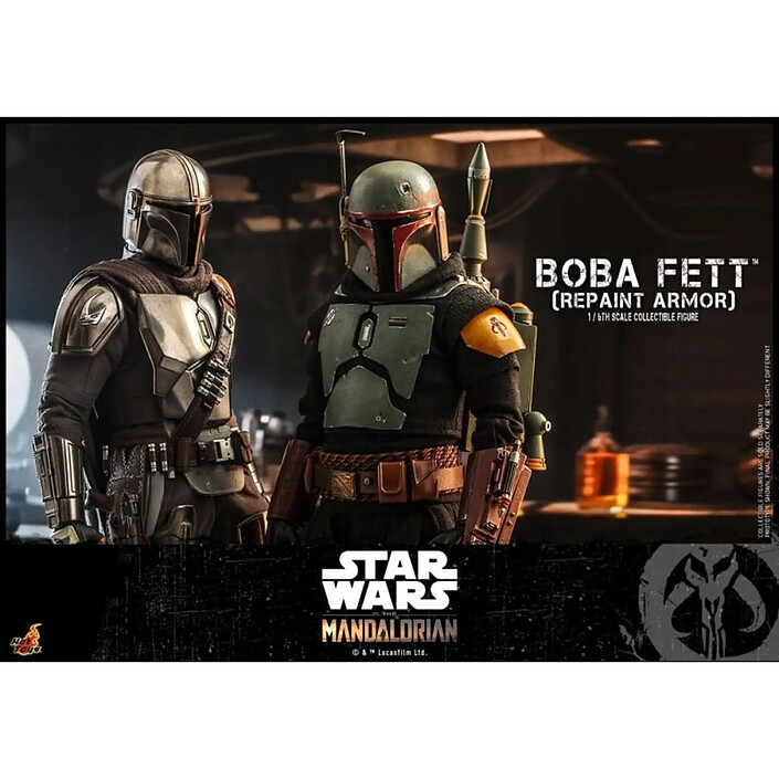 Acheter Star Wars : The Mandalorian - Figurine 1/6 Boba Fett Repaint Armor Special Edition 30 cm