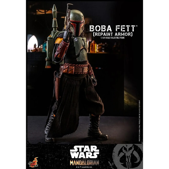 Avis Star Wars : The Mandalorian - Figurine 1/6 Boba Fett Repaint Armor Special Edition 30 cm