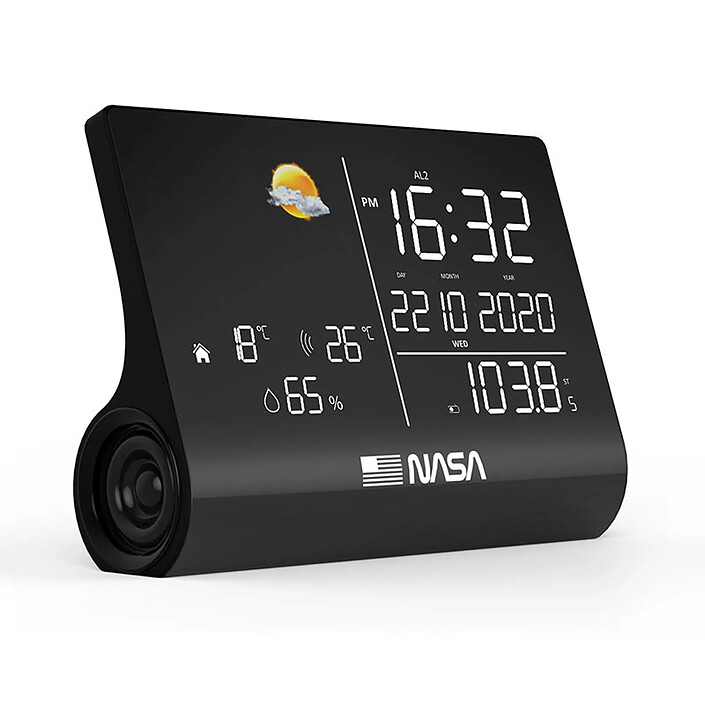 Avis NASA Station météo avec enceinte Bluetooth - WSP1300