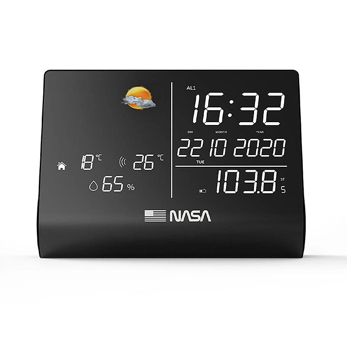 NASA Station météo avec enceinte Bluetooth - WSP1300