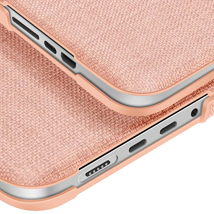 Incase Coque pour MacBook Pro 16" Design Rigide Tissu Antichocs Ventilée Rose pas cher