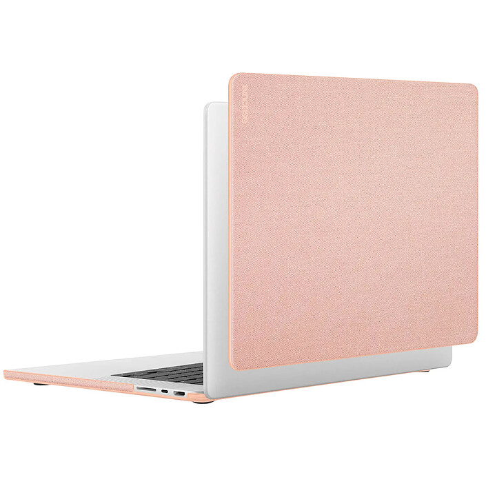 Incase Coque pour MacBook Pro 16" Design Rigide Tissu Antichocs Ventilée Rose