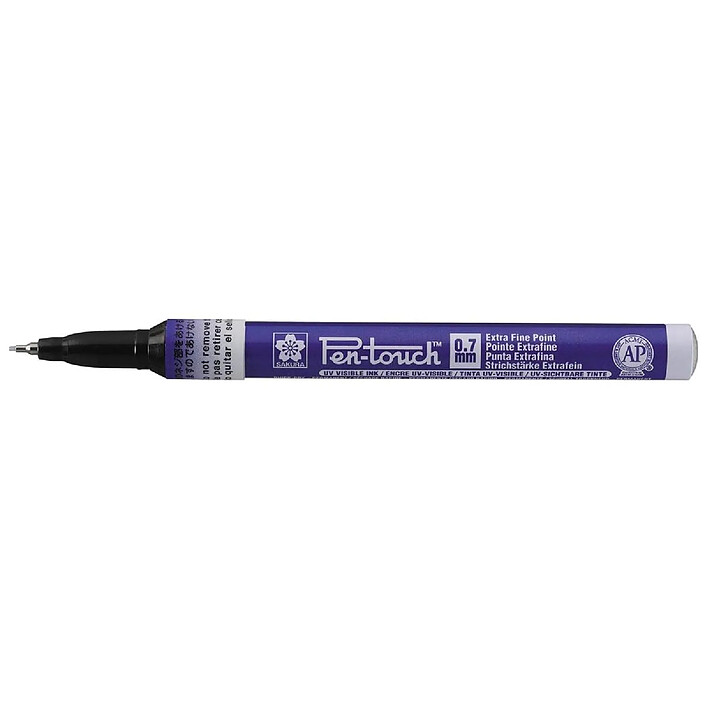 SAKURA Marqueur permanent Pen-Touch UV Extra Fin, bleu uv