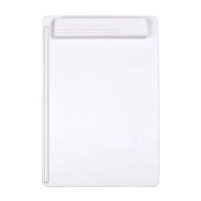 MAUL porte bloc A4 MAULgo Recycling A4 Mpderne avec pince Blanc