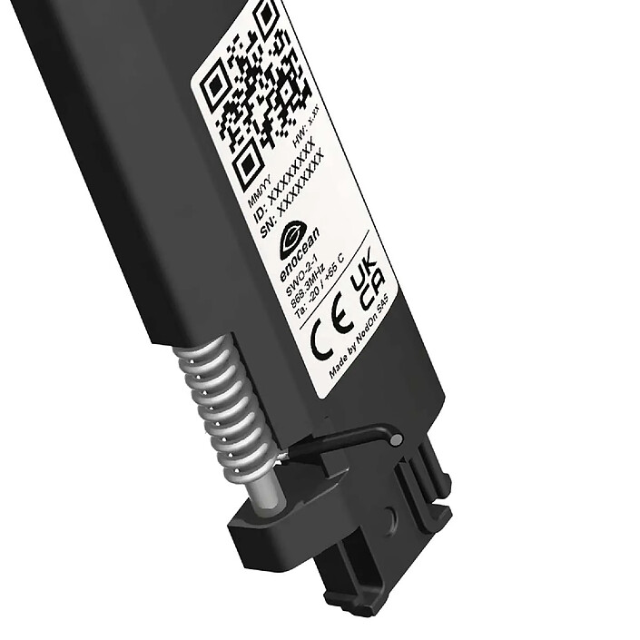 Avis NODON Capteur d'Ouverture Invisible Sans Pile Compatible EnOcean IPX3 Noir