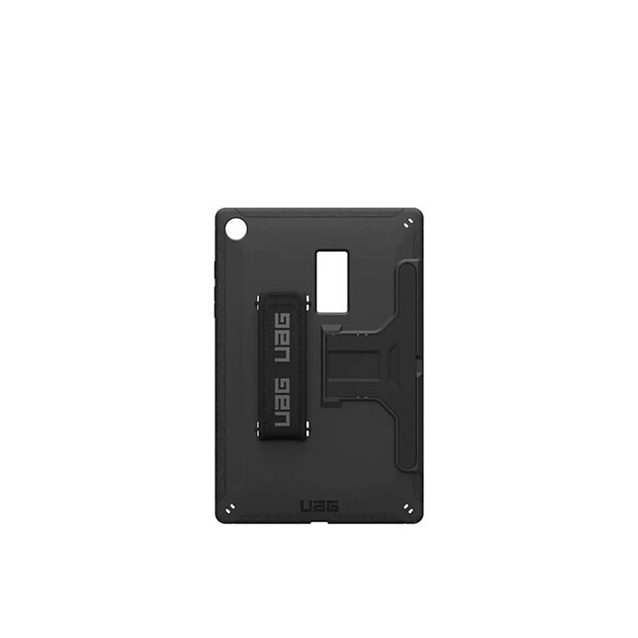 UAG Coque pour Samsung Galaxy Tab A9 Plus Modèle Scout avec Handstrap et Kickstand Noir