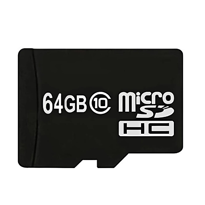 imro Card Carte Mémoire Micro SDHC 64GB Class 10 Noir