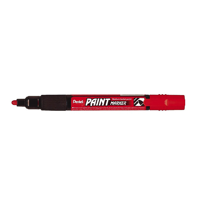 PENTEL marqueur permanent PAINT MARKER MMP20, rouge