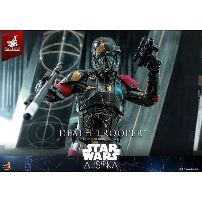 Star Wars : Ahsoka - Figurine Television Masterpiece 1/6 Death Trooper Hot Toys Exclusive 31 cm pas cher