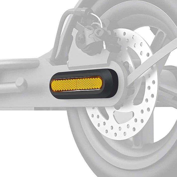 Acheter Avizar Catadioptres avec Caches Vis Roue Arrière pour Xiaomi Mi 3 et Pro 2 Jaune