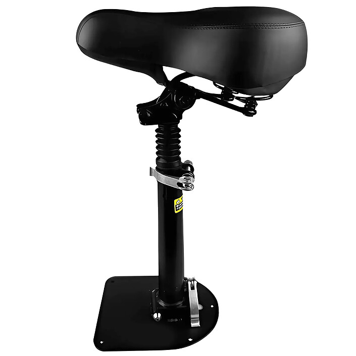 Zero Siège pour Trottinette Zero 9 avec Kit de fixation Original Noir