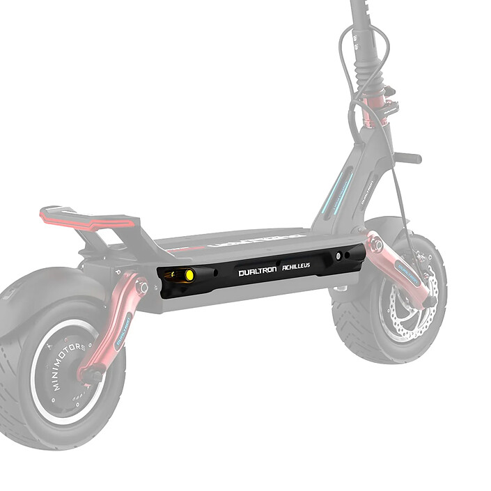 Acheter Minimotors Cache Deck Latéral Droite Complet pour Trottinette Dualtron Achilleus Noir