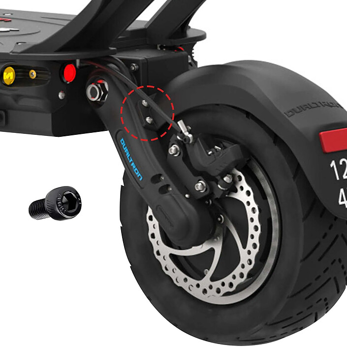 Acheter Avizar 4 Vis Garde-boue pour Trottinette Dualtron Noir