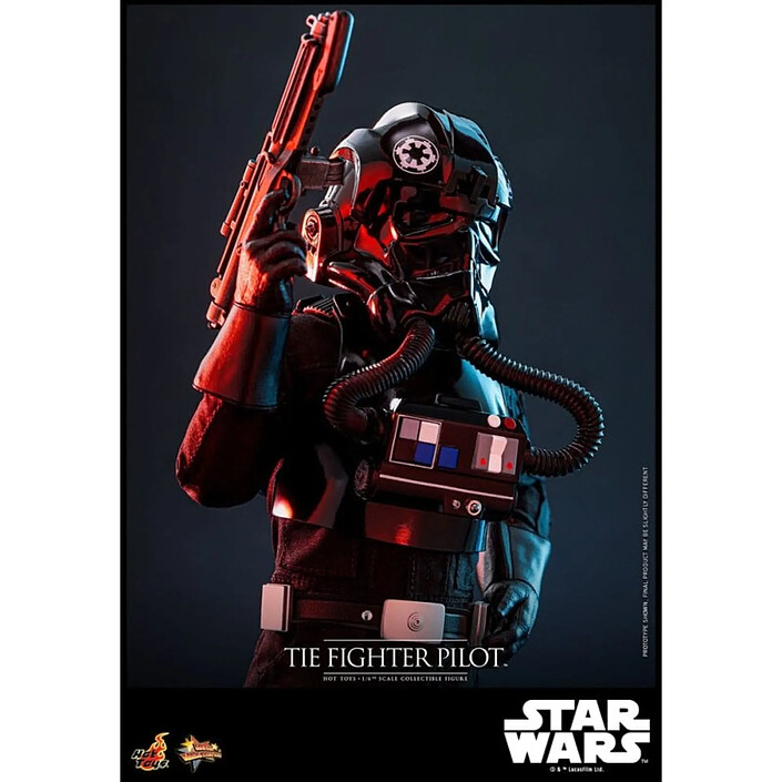 Star Wars - Figurine Movie Masterpiece 1/6 TIE fighter Pilot 30 cm pas cher