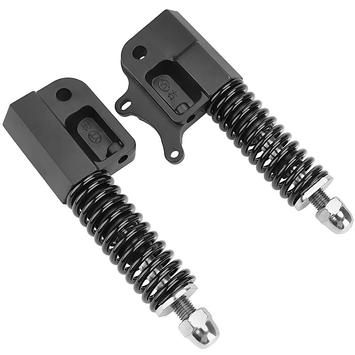 Avizar Amortisseurs Avant pour Trottinette Kugoo M4 - Droite et Gauche Noir