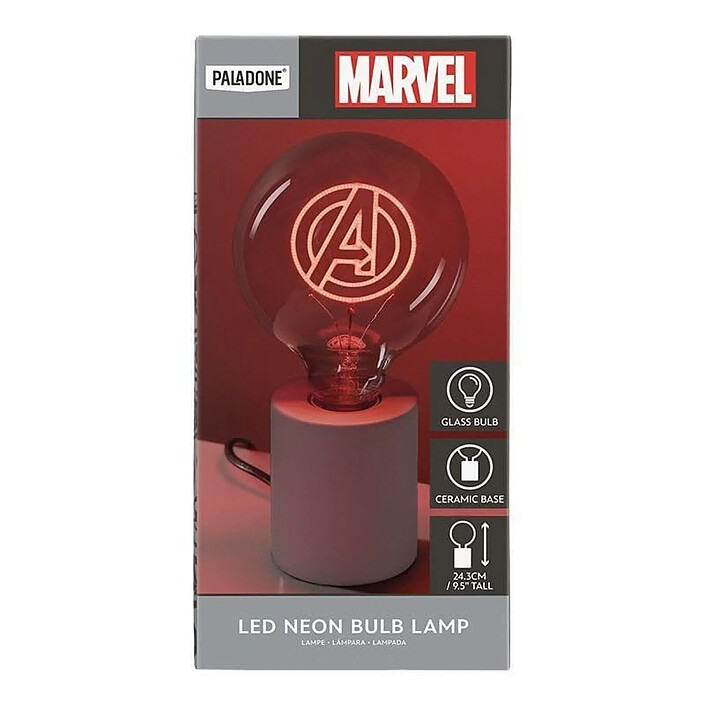 Avis Marvel Avengers - Lampe LED Néon Logo Marvel Avengers