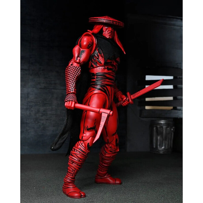 Les Tortues Ninja (Mirage Comics) - Figurine Foot Assassin Rouge et Noire18 cm pas cher
