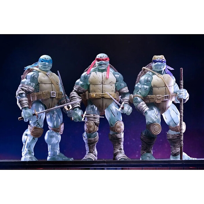 Acheter Les Tortues Ninja (The Last Ronin) - Pack 3 figurines Ghost Brothers 18 cm