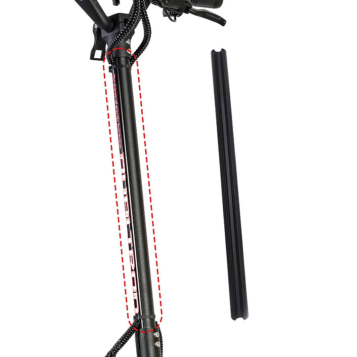 Acheter Minimotors Colonne de Direction pour Trottinette Dualtron Thunder Original Noir