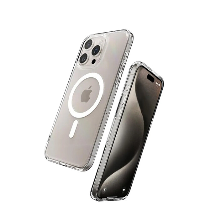 Avis Evetane Coque iPhone 15 Pro Antichoc compatible Magsafe + 2 Protections écran et 2 protections Objectif Caméra