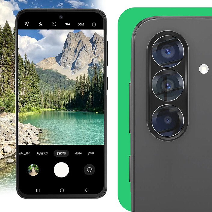 Avis Bestsuit Protection Ecran pour Samsung Galaxy A56 Verre Hybride Transparent