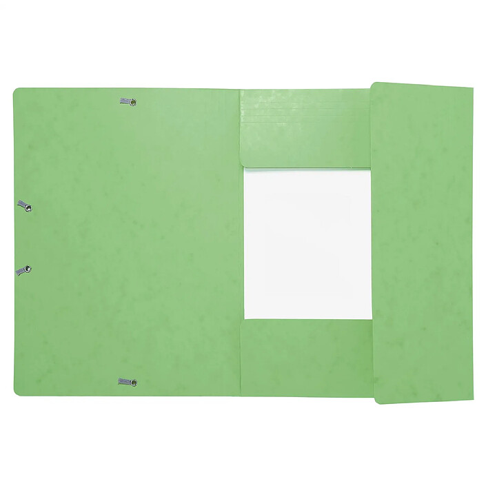 Avis EXACOMPTA Chemise à élastiques Maxi capacity carte lustrée 425gm2 - A4 - Tilleul x 25
