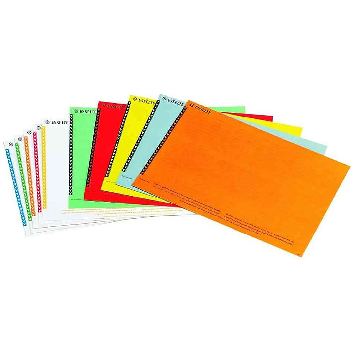 ESSELTE Etiquettes pour dossiers suspendus, pour tiroir