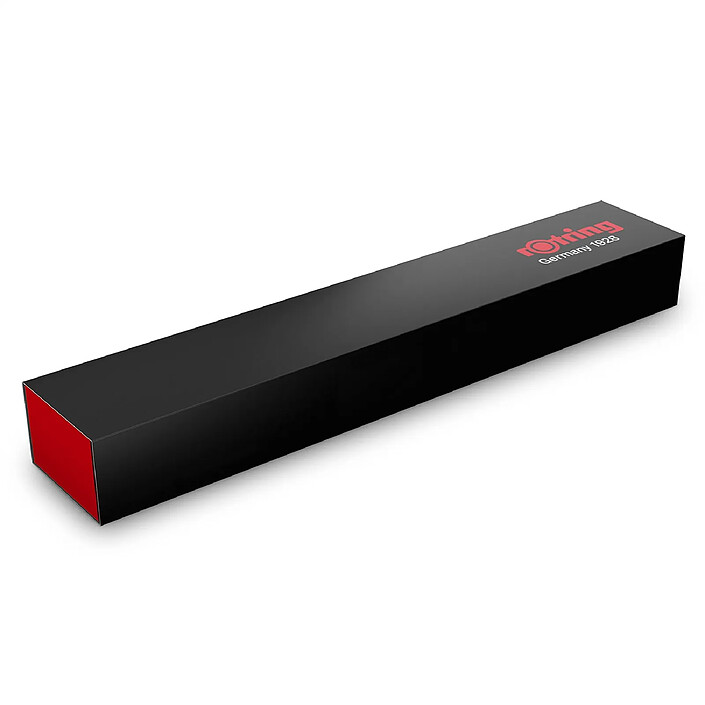 ROTRING Stylo bille Rétractable rapid PRO CHROME Pointe M Encre Bleue pas cher