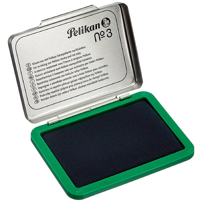 PELIKAN tampon encreur taille 3, (L)70 x (P)50 mm, vert