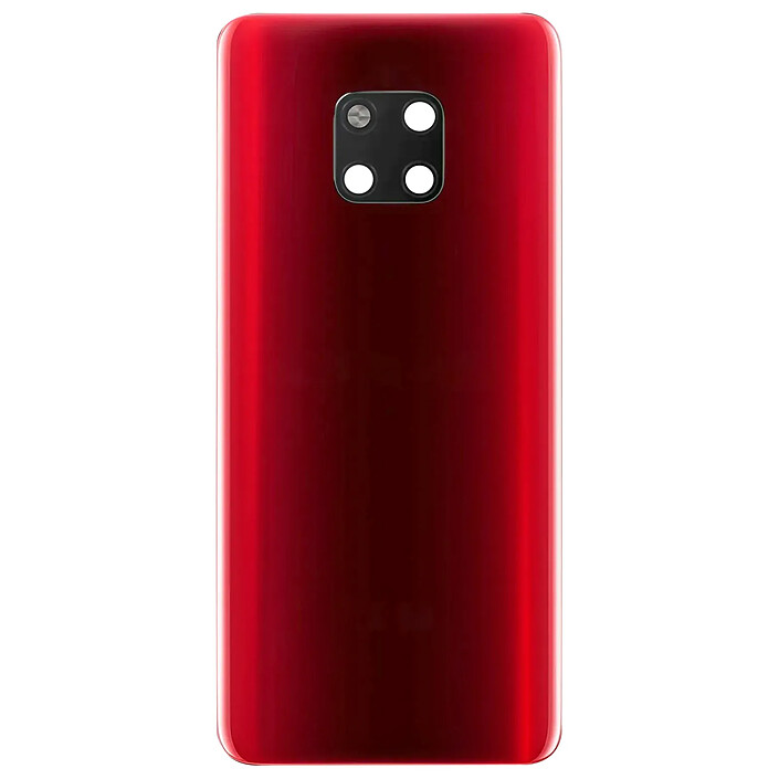 Clappio Vitre arrière de remplacement pour Huawei Mate 20 Pro Rouge