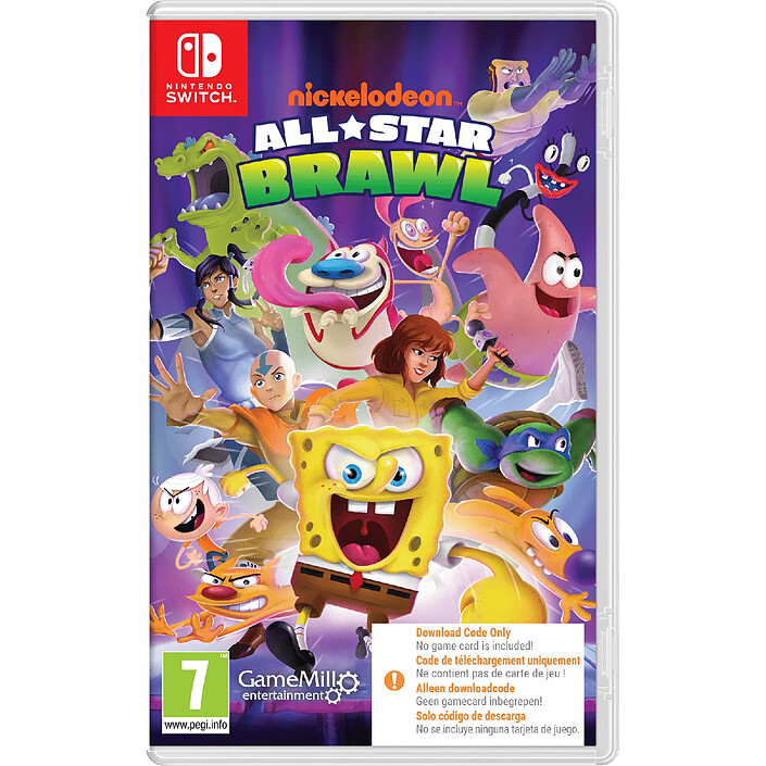 Nickelodeon All Star Brawl SWITCH (Code de téléchargement)