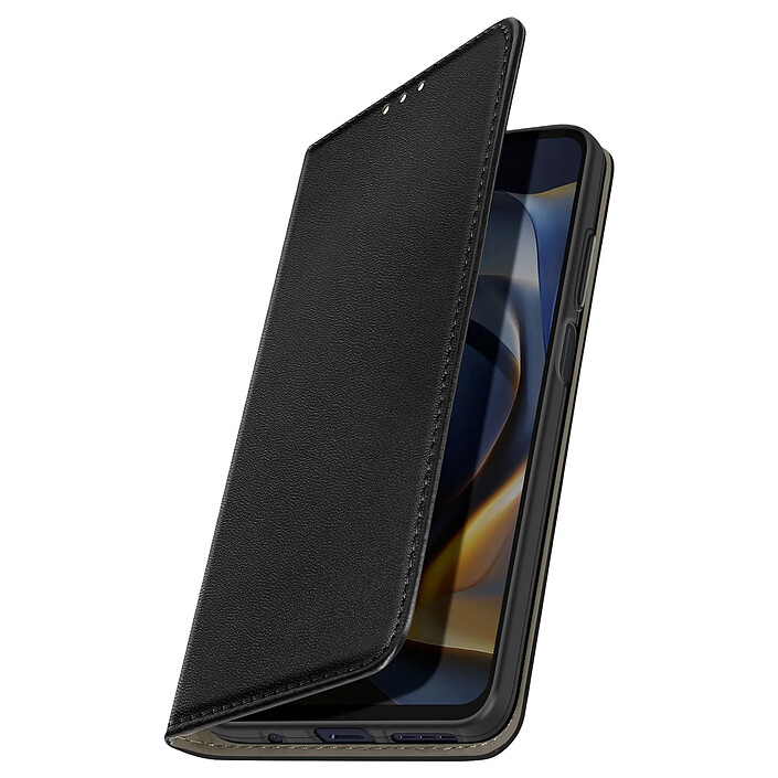 Avizar Étui pour Motorola Moto E15 / G05 Clapet Portefeuille Aimanté Support