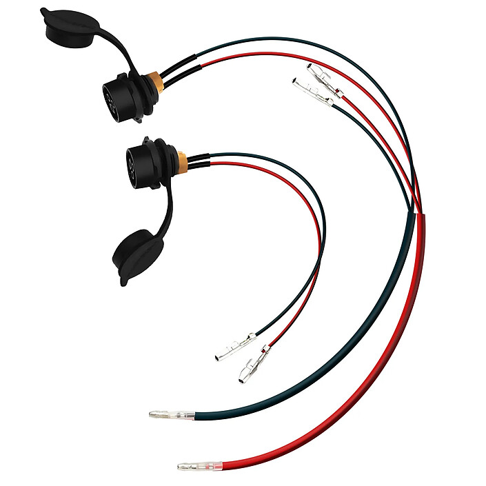 Minimotors Ports de Charge V2 pour Dualtron Victor, City, Eagle, Togo limited Noir