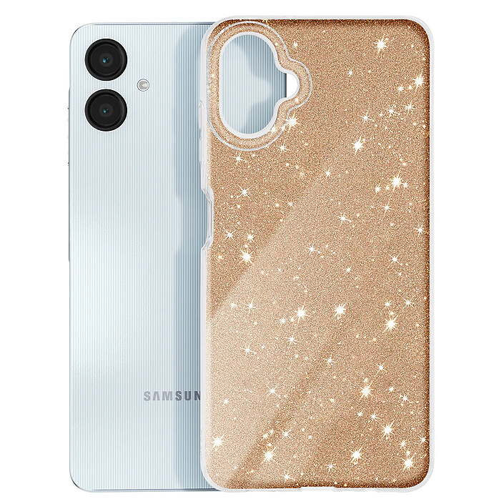 Avizar Coque à Paillettes pour Samsung Galaxy A06 Antichoc Scintillant pas cher