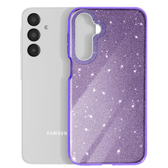 Avizar Coque à Paillettes pour Samsung Galaxy A16 Antichoc Scintillant pas cher